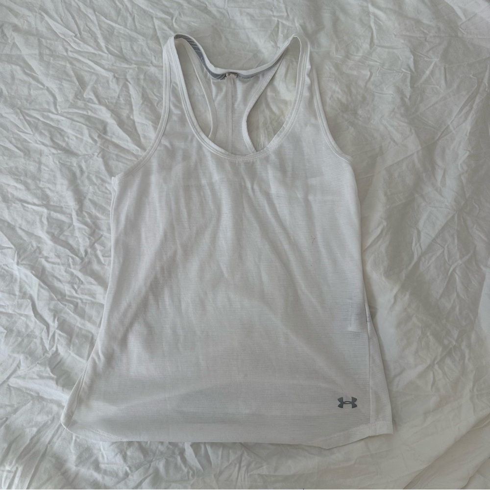 Underarmour white tank